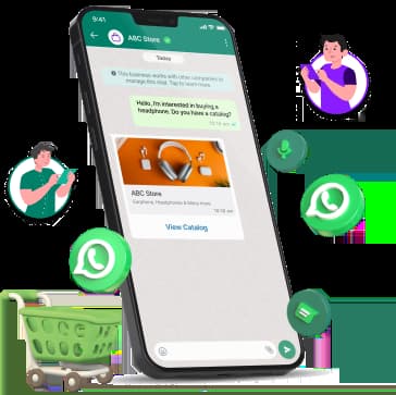 Whatsapp commerce on mobile